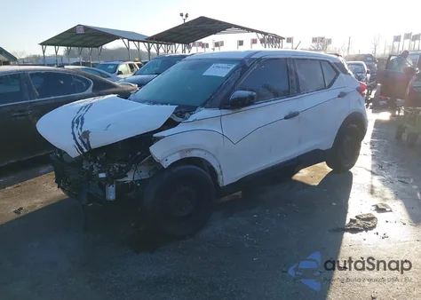 2020 Nissan Kicks S Xtronic Cvt из США, поврежденный, VIN 3N1CP5BV0LL516481